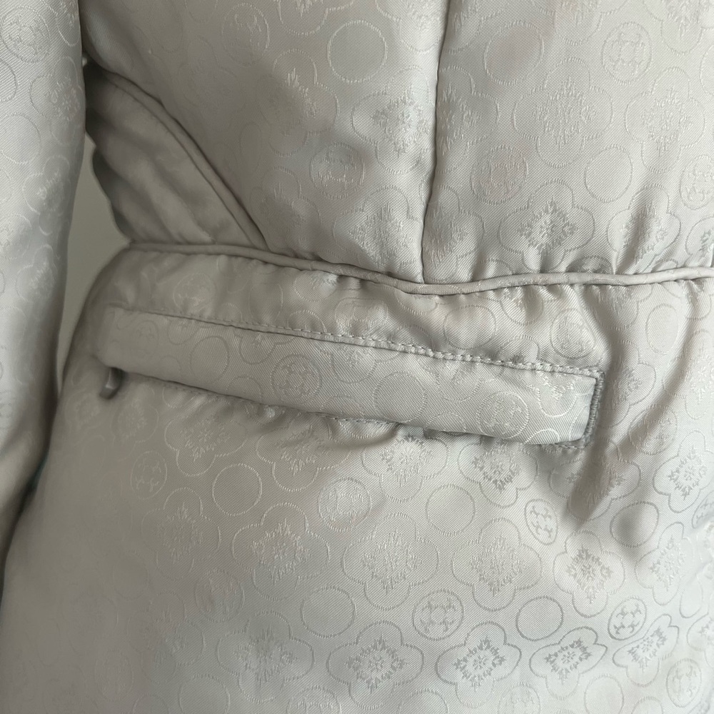 Off White Laundry Puffer Jacket Small - image 5